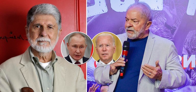 Celso Amorim, Putin, Biden e Lula