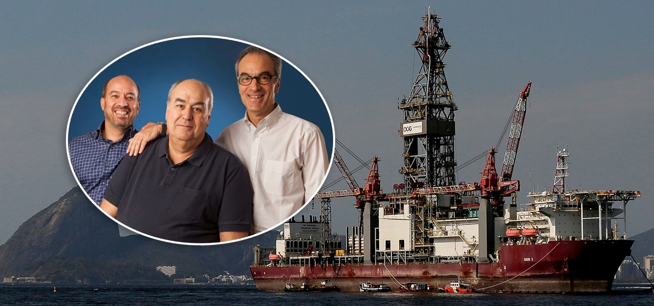 A família Marinho e uma plataforma de petróleo