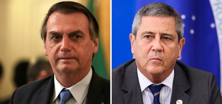 Bolsonaro e Braga Netto