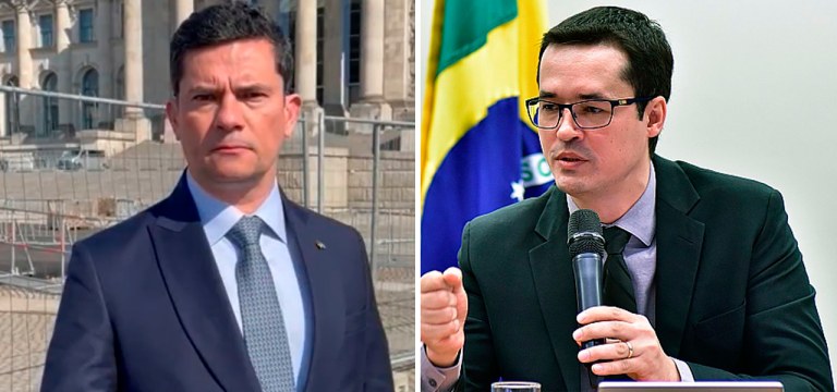 Sergio Moro e Deltan Dallagnol