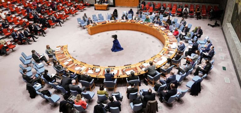 Reunião do Conselho de Segurança da ONU sobre conflito Rússia-Ucrânia 21/02/2022