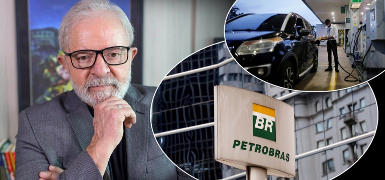 Ex-presidente Luiz Inácio Lula da Silva, gasolina e a Petrobrás