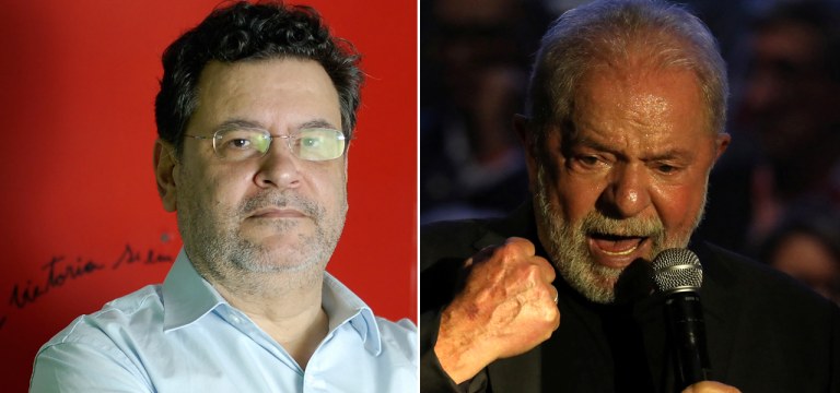 Rui Costa Pimenta e Lula