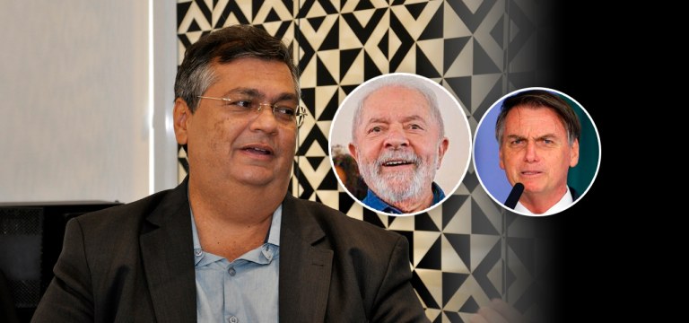 Flávio Dino, Lula e Bolsonaro