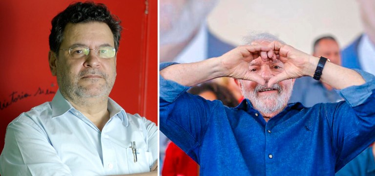 Rui Costa Pimenta e Lula