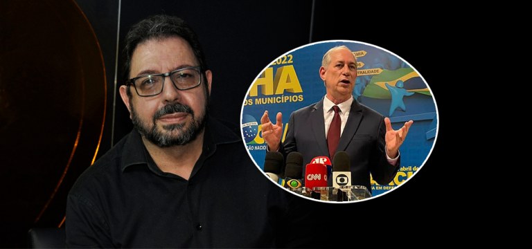 Eduardo Guimarães e Ciro Gomes