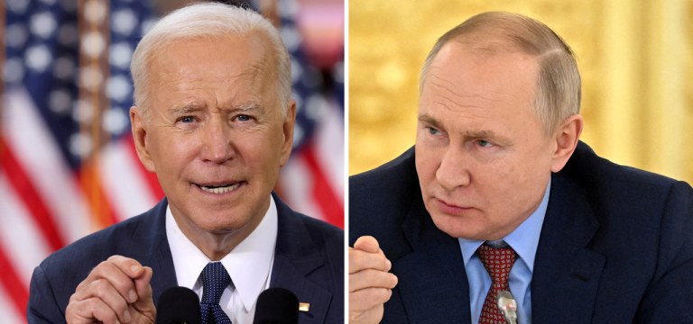 Joe Biden e Vladimir Putin