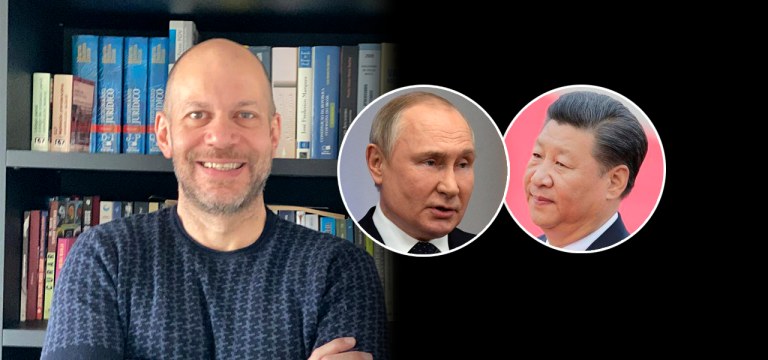 Rogério Anitablian, Putin e Xi Jinping