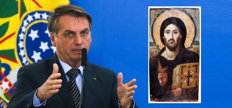 Jair Bolsonaro e Jesus Cristo