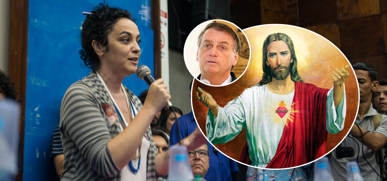 Marcia Tiburi, Bolsonaro e Cristo