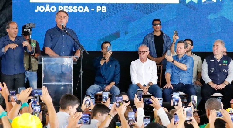 Jair Bolsonaro em João Pessoa