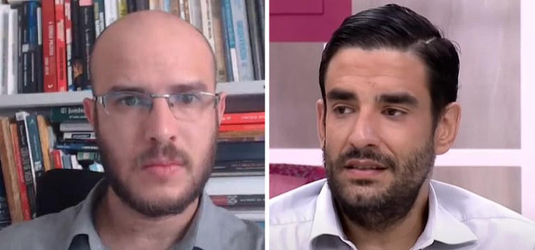 Luis Carlos Ramiro e Hélio de Oliveira