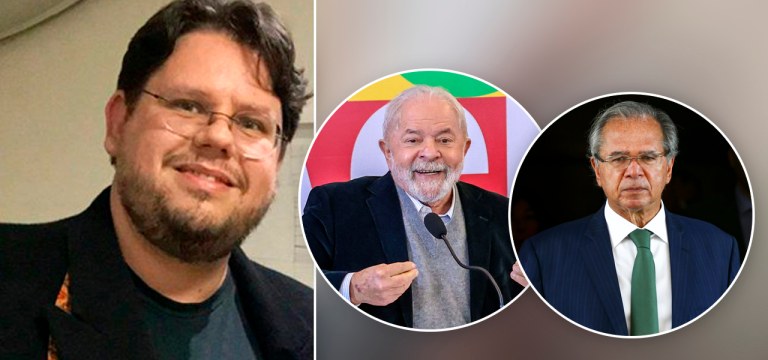 Fernando Horta, Lula e Paulo Guedes