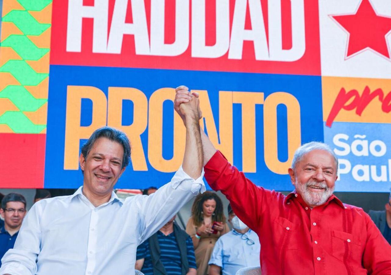 Fernando Haddad e Lula