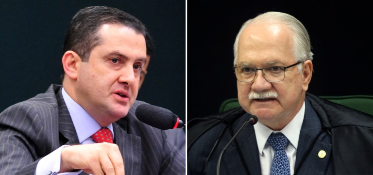 Michel Saliba e Edson Fachin