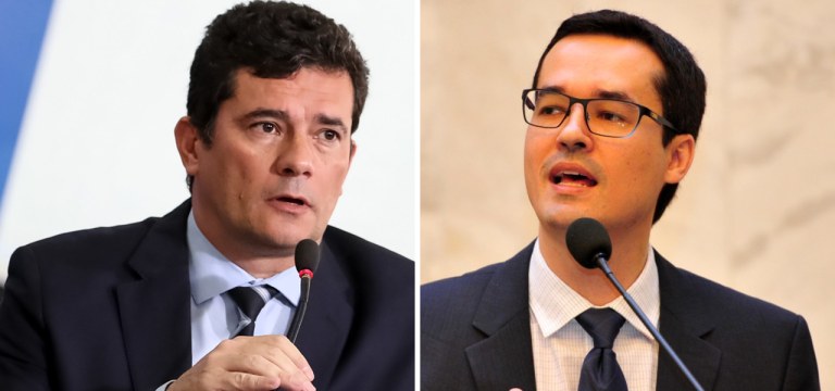 Sergio Moro e Deltan Dallagnol