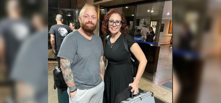 Walter Delgatti e Carla Zambelli
