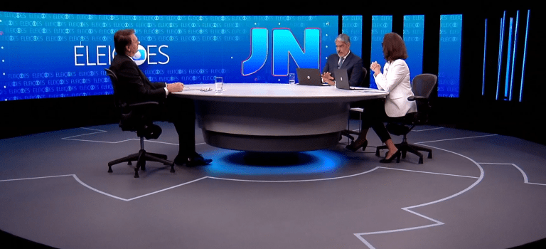 Jair Bolsonaro no Jornal Nacional