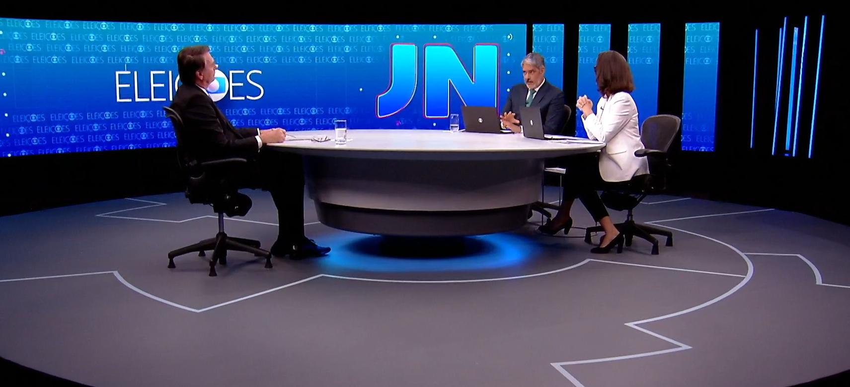 Jair Bolsonaro no Jornal Nacional