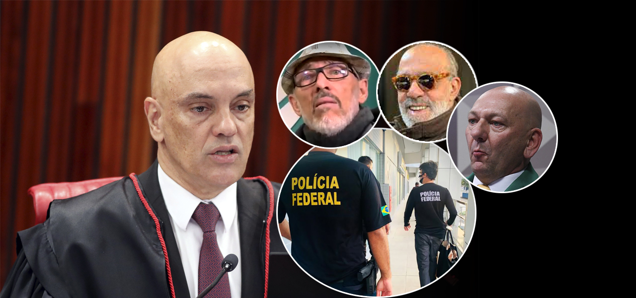 Alexandre de Moraes, Marco Aurélio Raymundo, José Koury e Luciano Hang