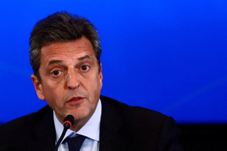 O novo ministro da Economia da Argentina, Sergio Massa