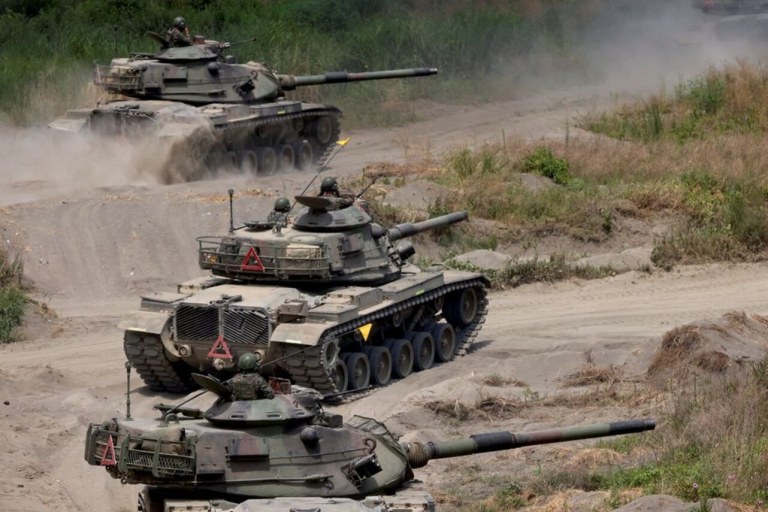 Tanques militares de Taiwan
