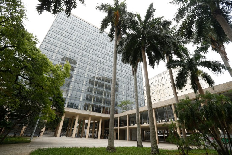 O Palácio Gustavo Capanema, no centro do Rio