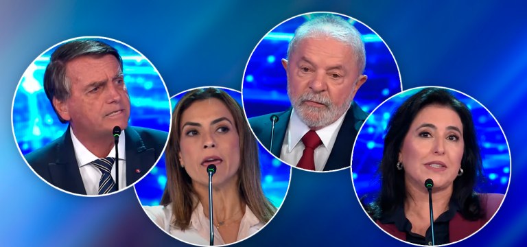 Bolsonaro, Soraya, Lula e Tebet