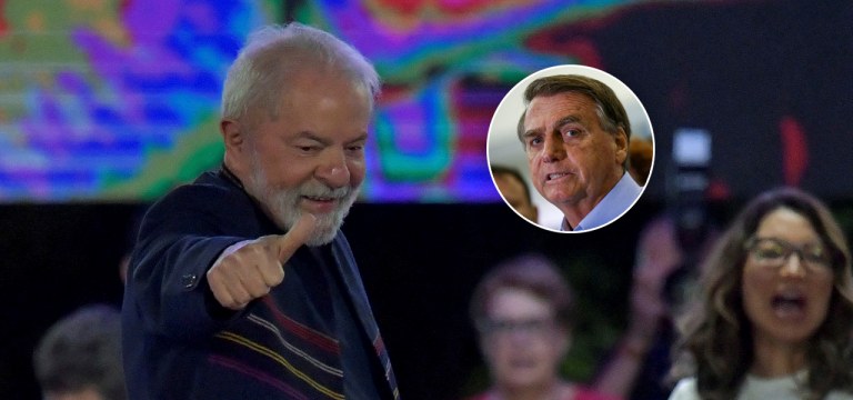 Lula e Bolsonaro
