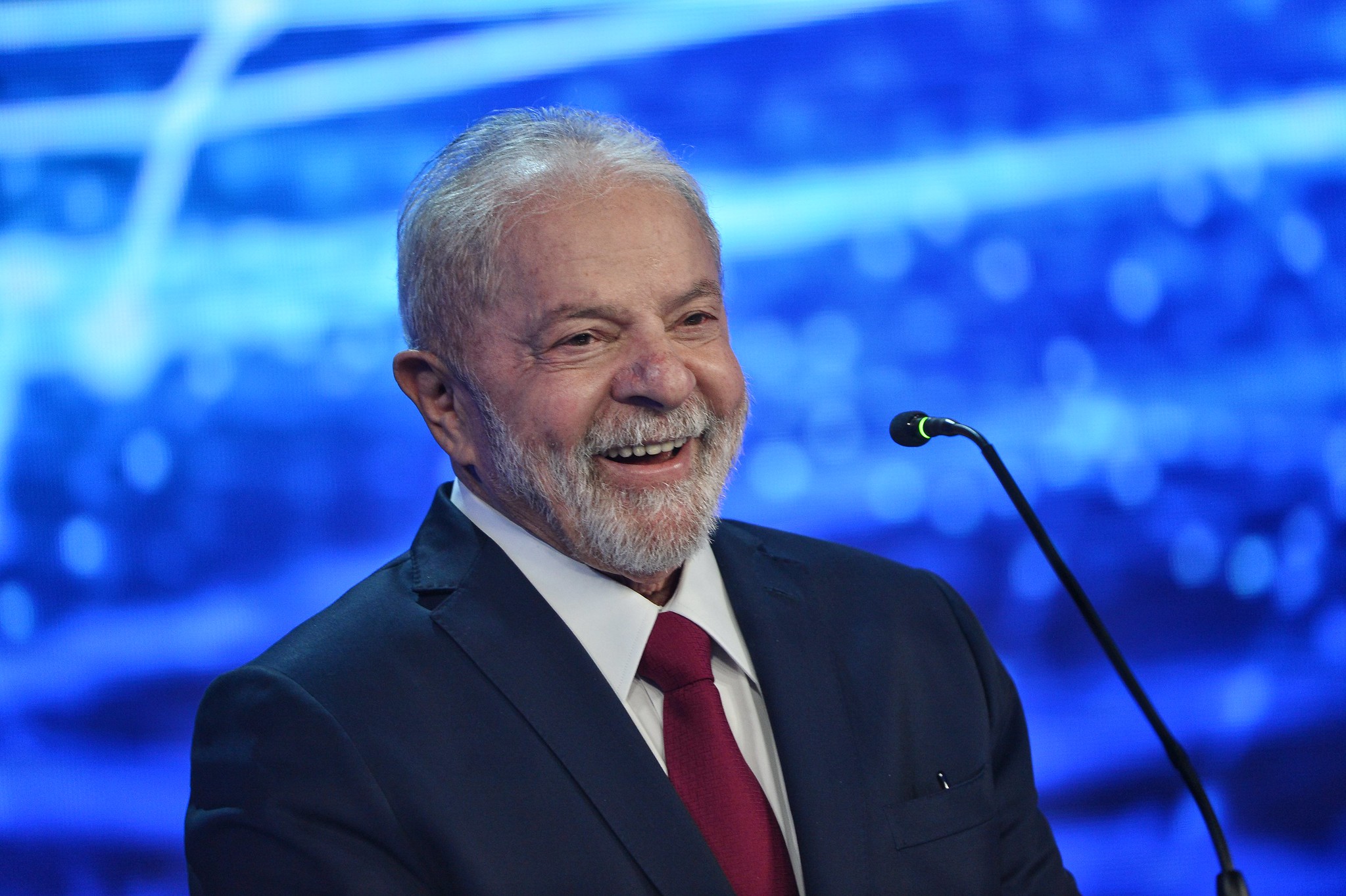 Lula durante debate na TV Band