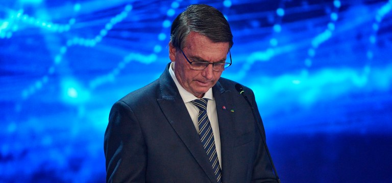 Bolsonaro no debate da Band