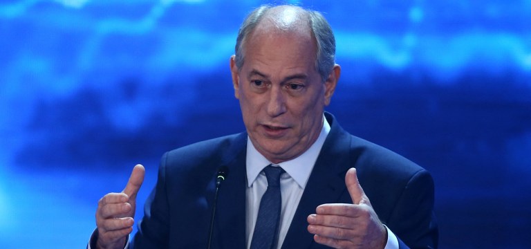 Candidato do PDT à Presidência, Ciro Gomes