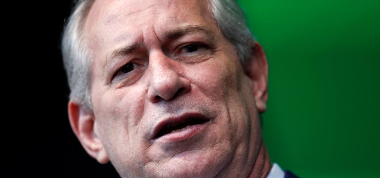 Candidato do PDT à Presidência, Ciro Gomes