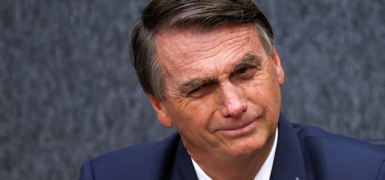 Presidente Jair Bolsonaro durante cerimônia em Brasília 30/08/2022