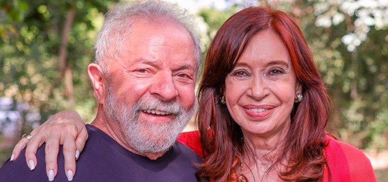 Lula e Cristina Kirchner