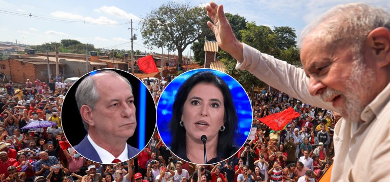 Ciro Gomes, Simone Tebet e Lula