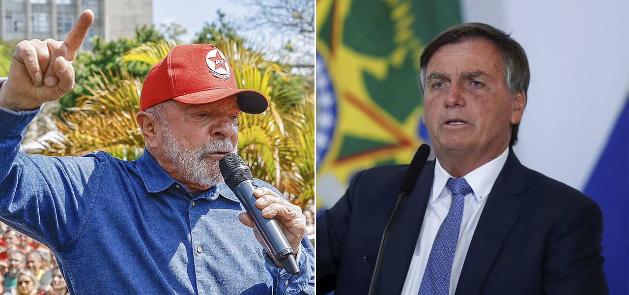 Lula e Bolsonaro
