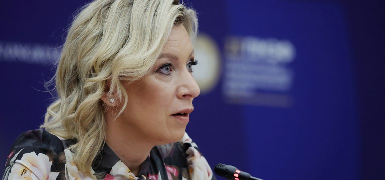 Porta-voz do Ministério das Relações Exteriores da Rússia Maria Zakharova