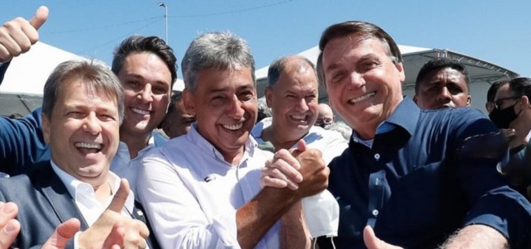 Sebastião Melo e Jair Bolsonaro