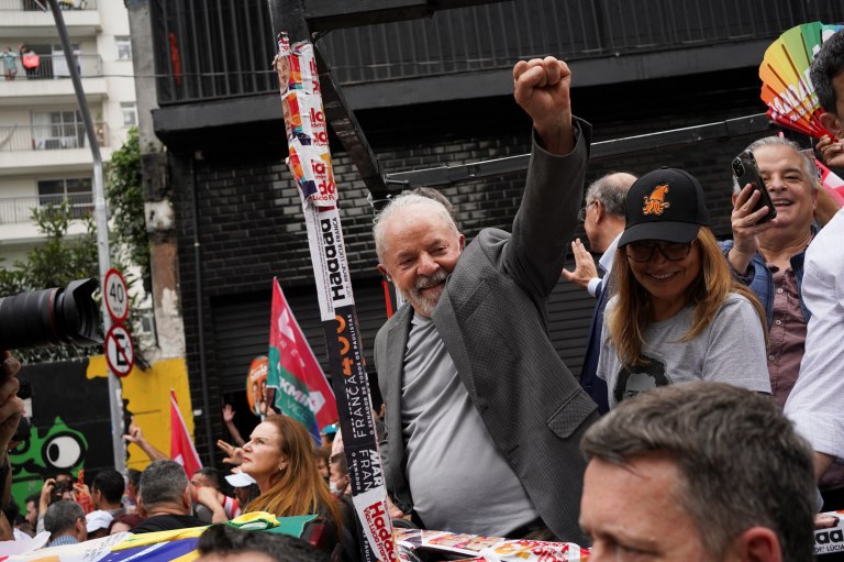 Lula participa de caminhada em São Paulo