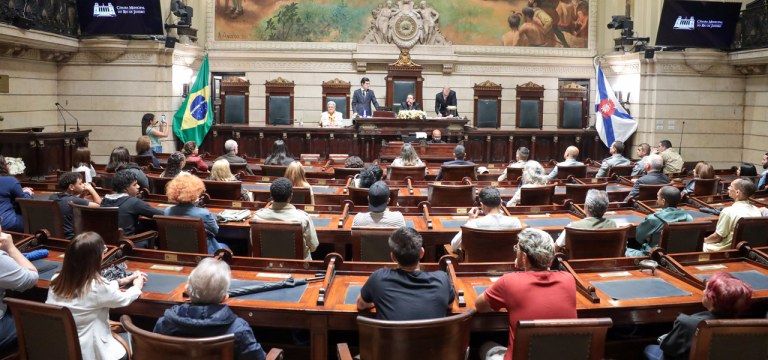 Plenário da Câmara Municipal do Rio de Janeiro