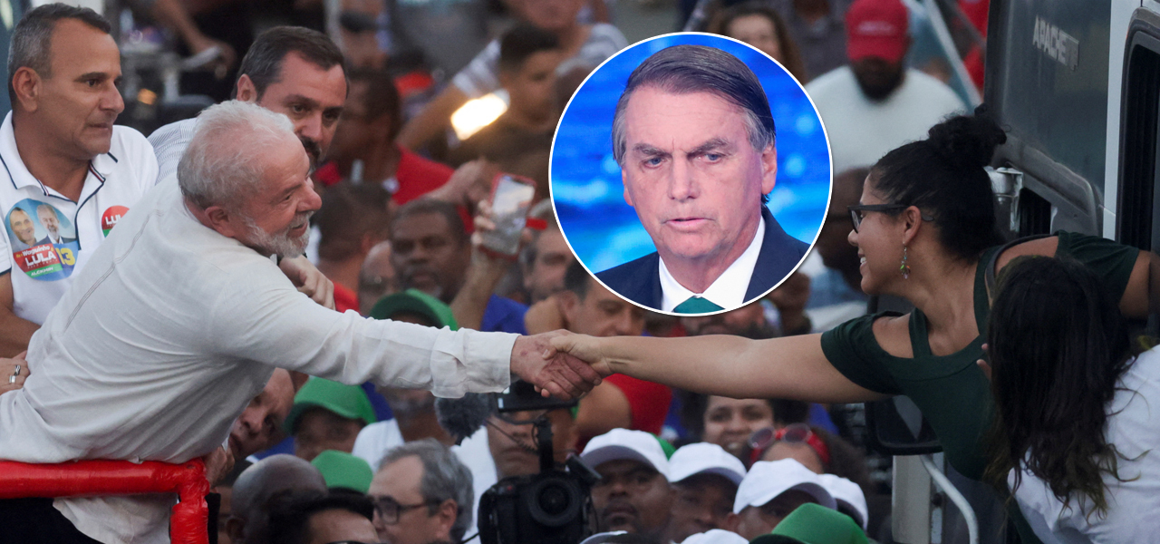 Luiz Inácio Lula da Silva e Jair Bolsonaro
