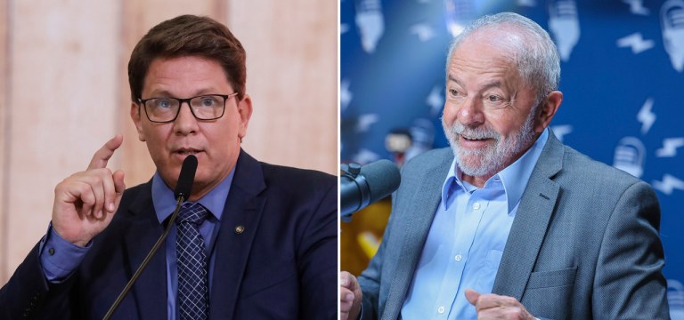Mario Frias e Lula