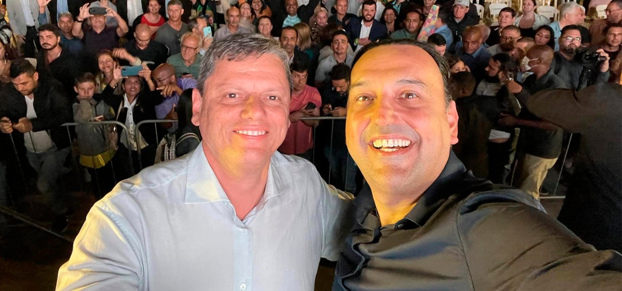 Tarcísio de Freitas e Felício Ramuth