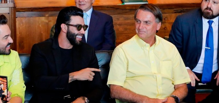 Gusttavo Lima e Bolsonaro