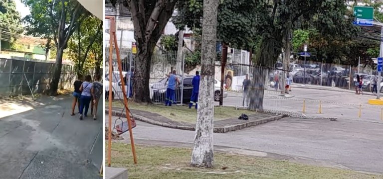Praça Dom João Esberard, em Campo Grande (RJ)