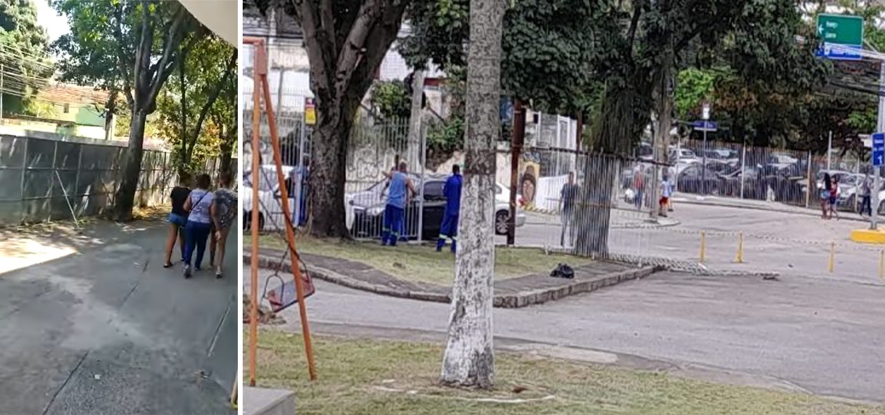 Praça Dom João Esberard, em Campo Grande (RJ)