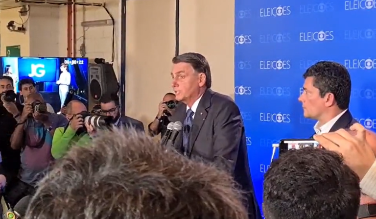 Jair Bolsonaro e Sérgio Moro