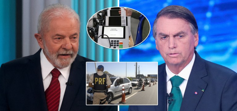 Lula e Jair Bolsonaro