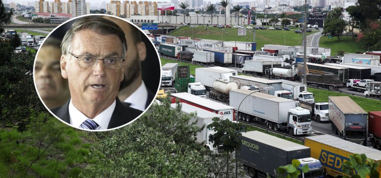 Jair Bolsonaro e bloqueios de rodovias